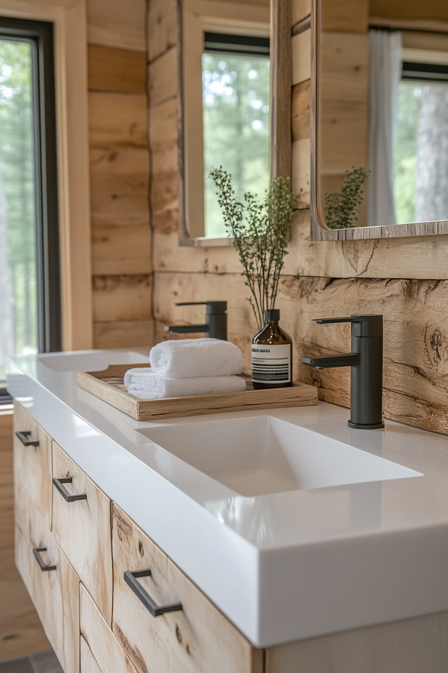 cabin bathroom