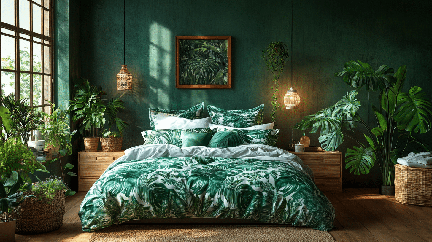 29 Botanical Bedrooms That Mix Organic Beauty With Modern Design ...