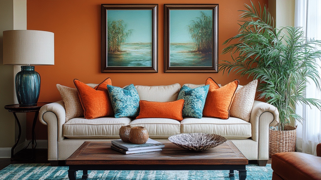 brown living room decorating ideas
