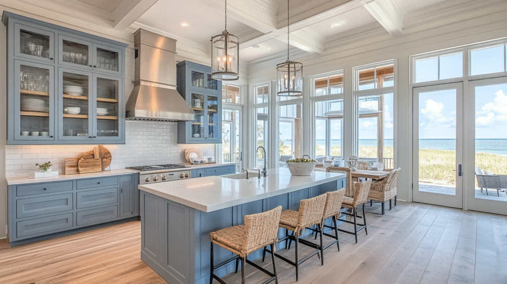 coastal cottage kitchen