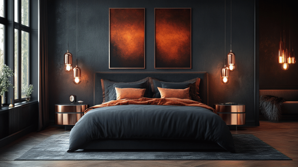 industrial bedroom design