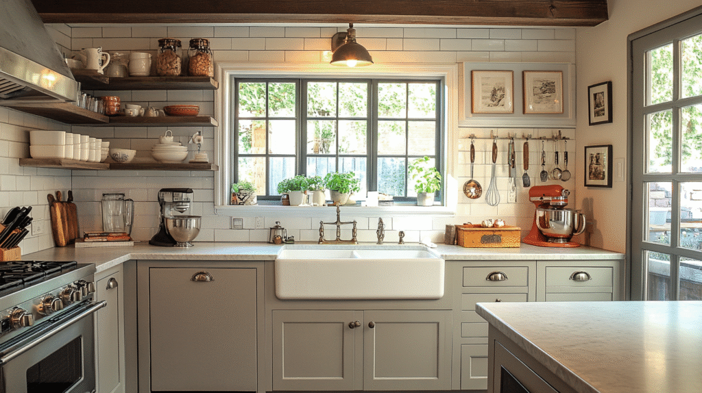 light grey kitchen cabinets