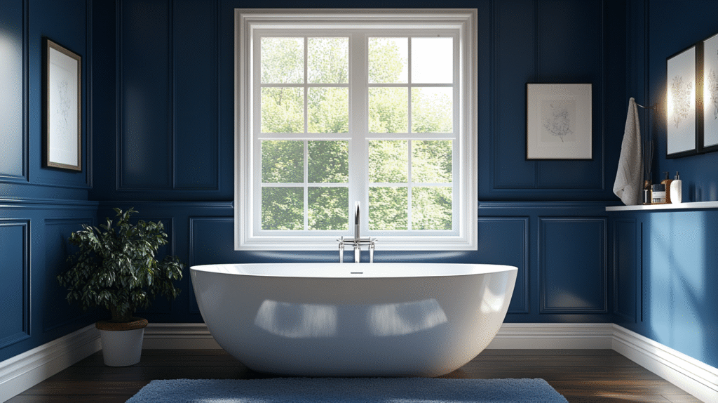 modern victorian bathroom