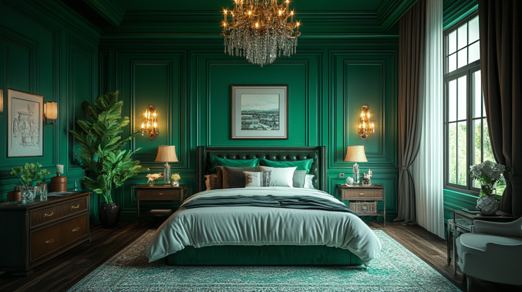 modern victorian bedroom