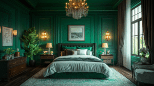 modern victorian bedroom