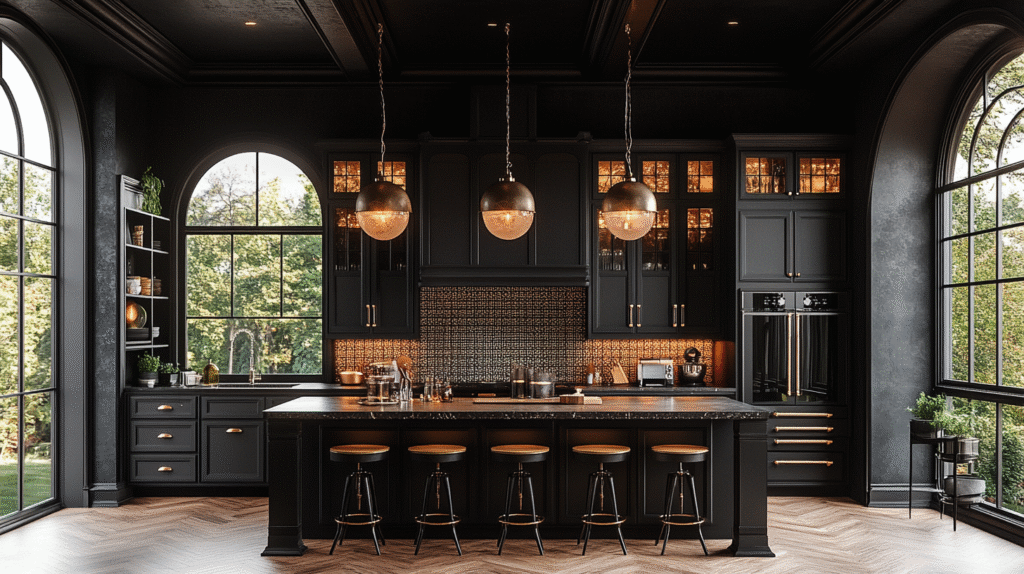 modern victorian kitchen