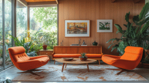 modern vintage interior