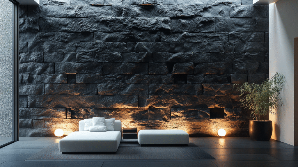 stone wall interior