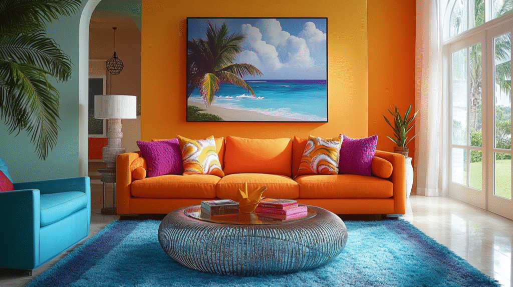 tropical interior design living rooms