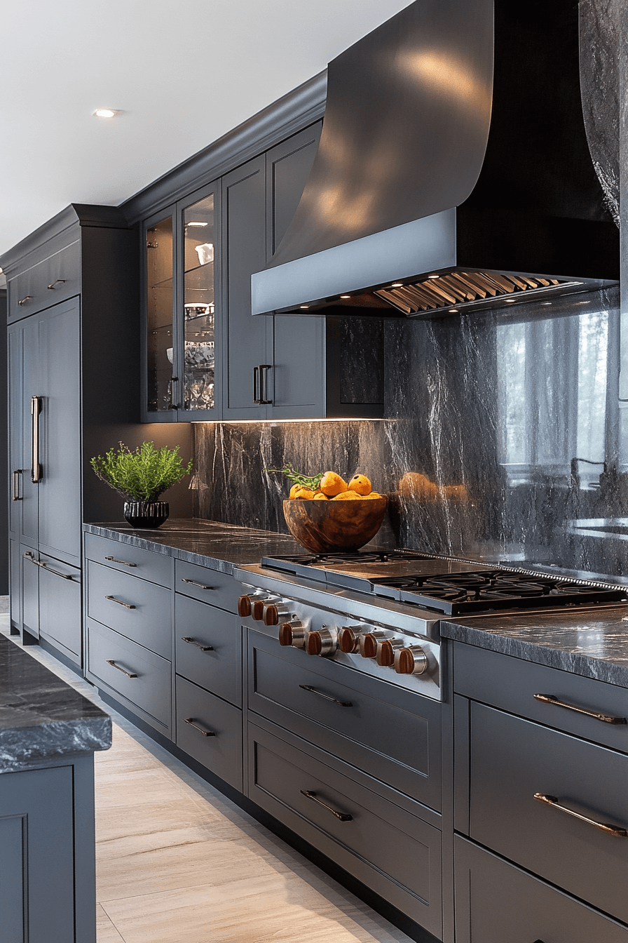 grey kitchen