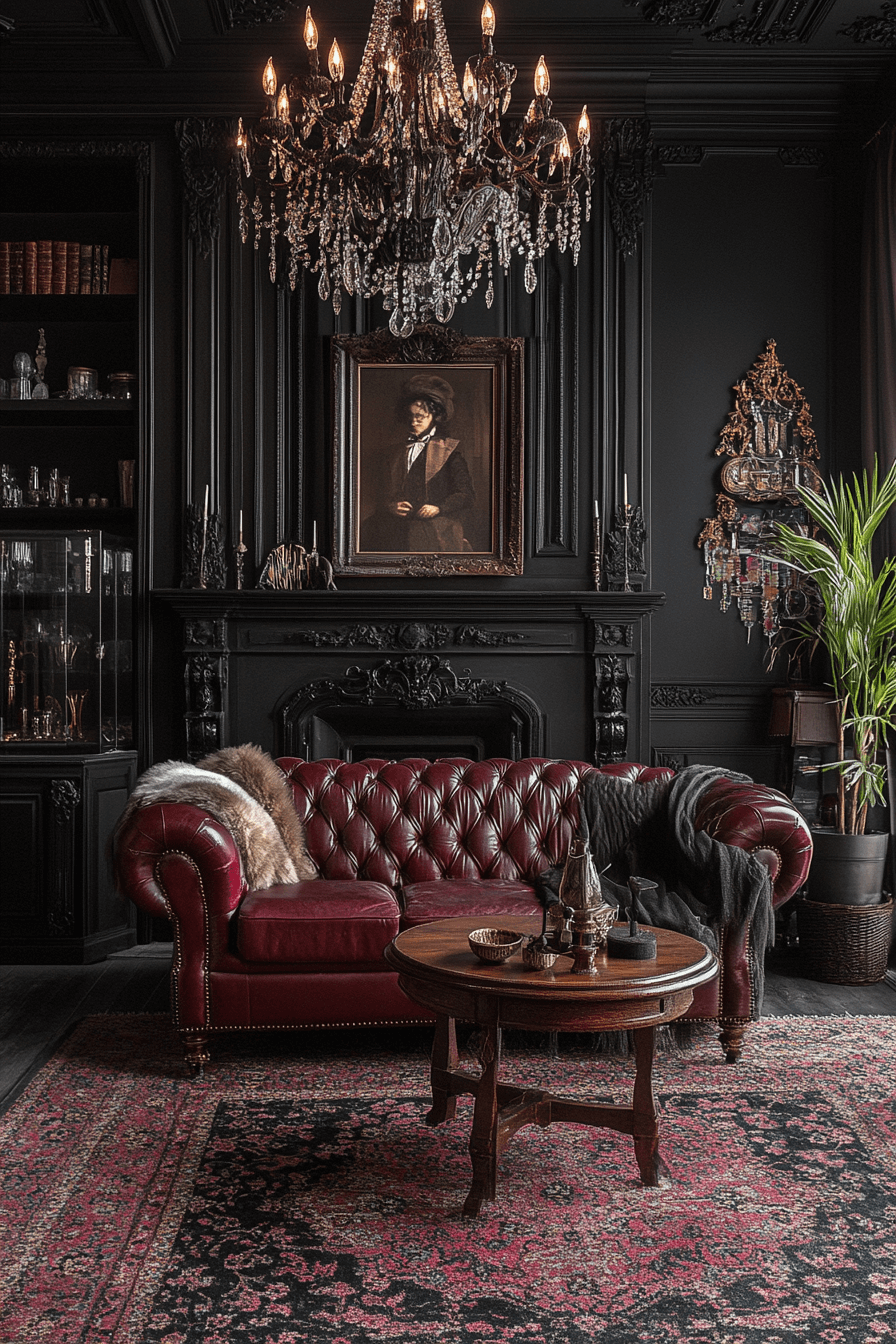 29 Dark Victorian Aesthetic Décor Ideas for Lovers of Moody Romance dark victorian aesthetic