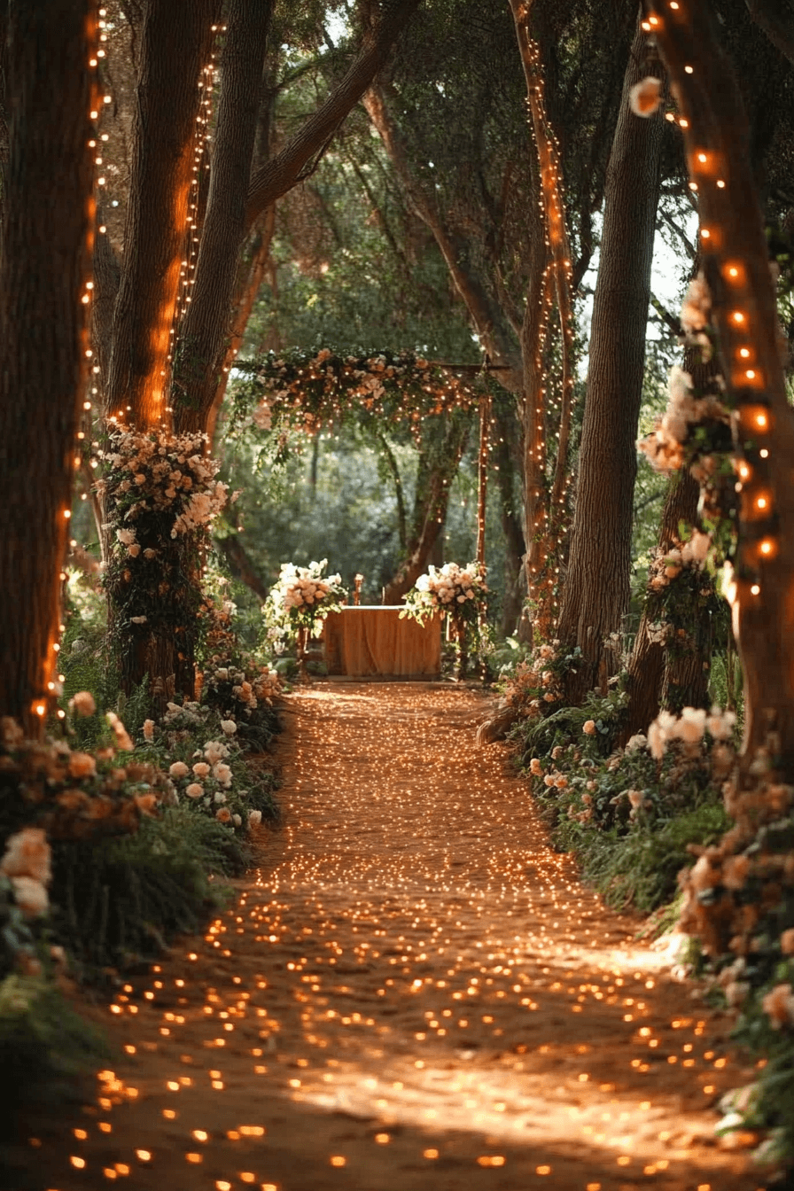 29 Whimsical Garden Wedding Details to Create Magical Moments whimsical garden wedding