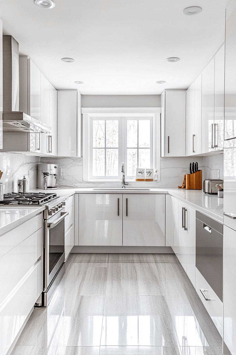 29 Small White Kitchen Ideas That Spark Instant Joy small white kitchen