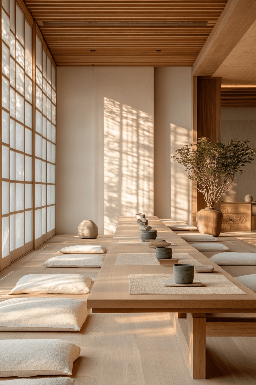 japandi dining room