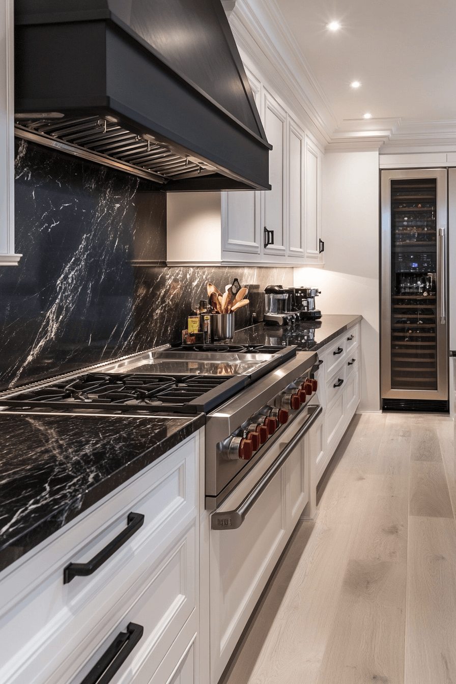 black and white kitchen ideas