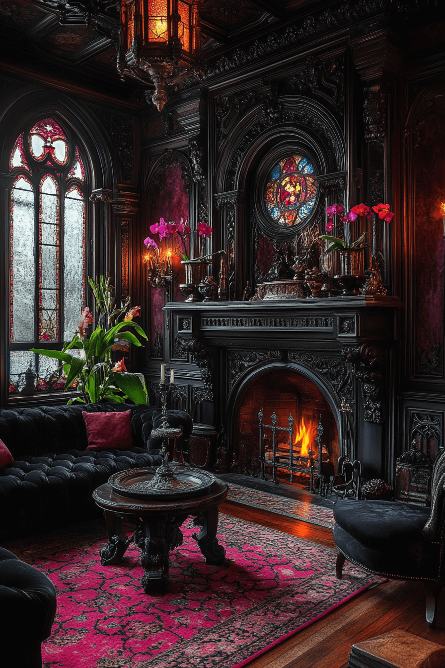 victorian gothic decor
