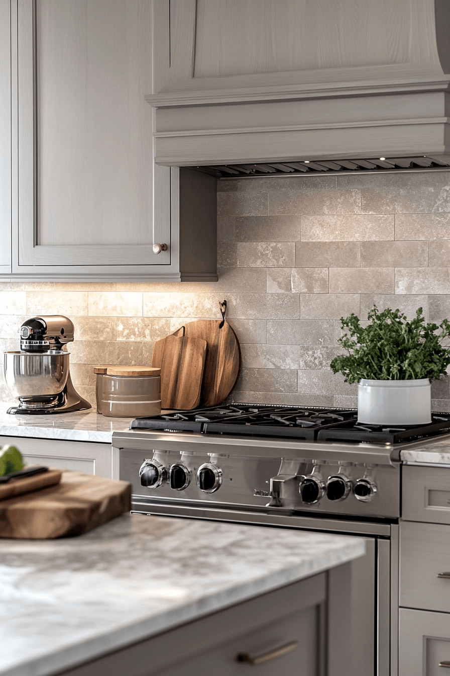 light taupe kitchen cabinets