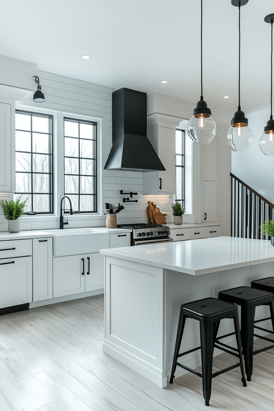 small white kitchen