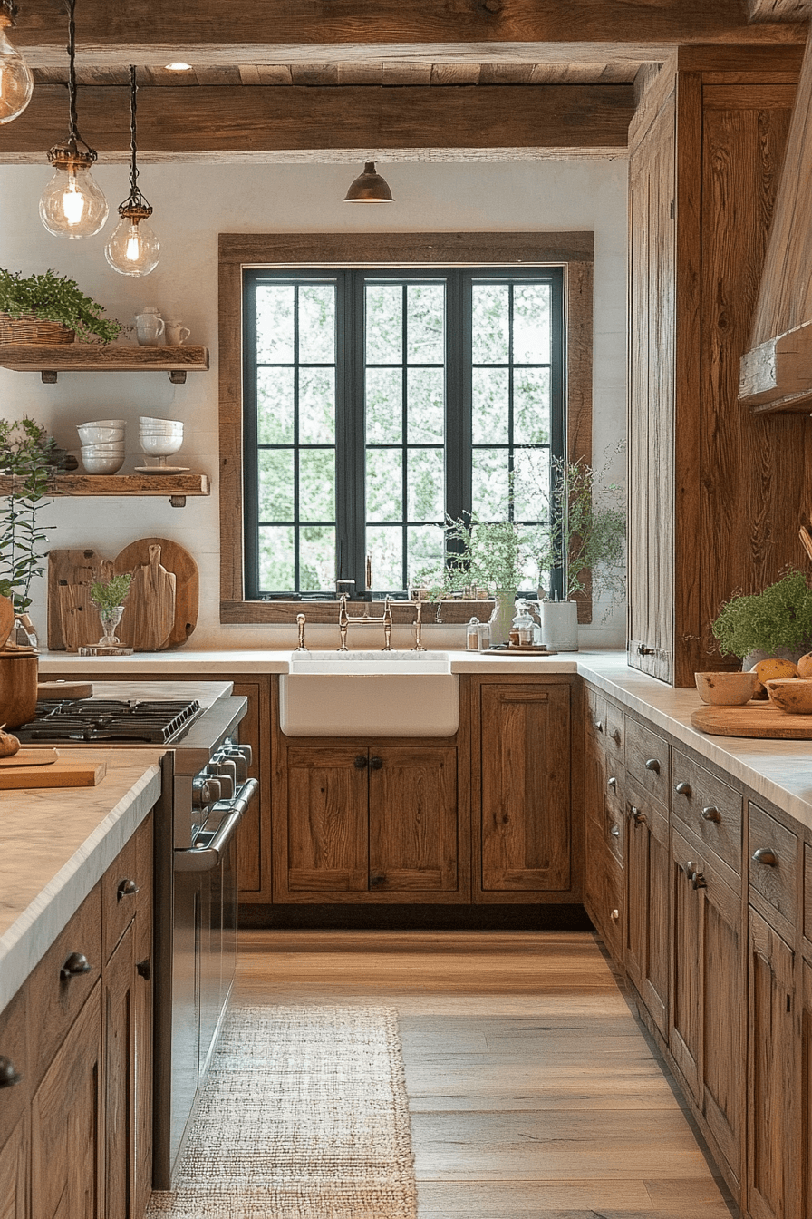 cottage core kitchen