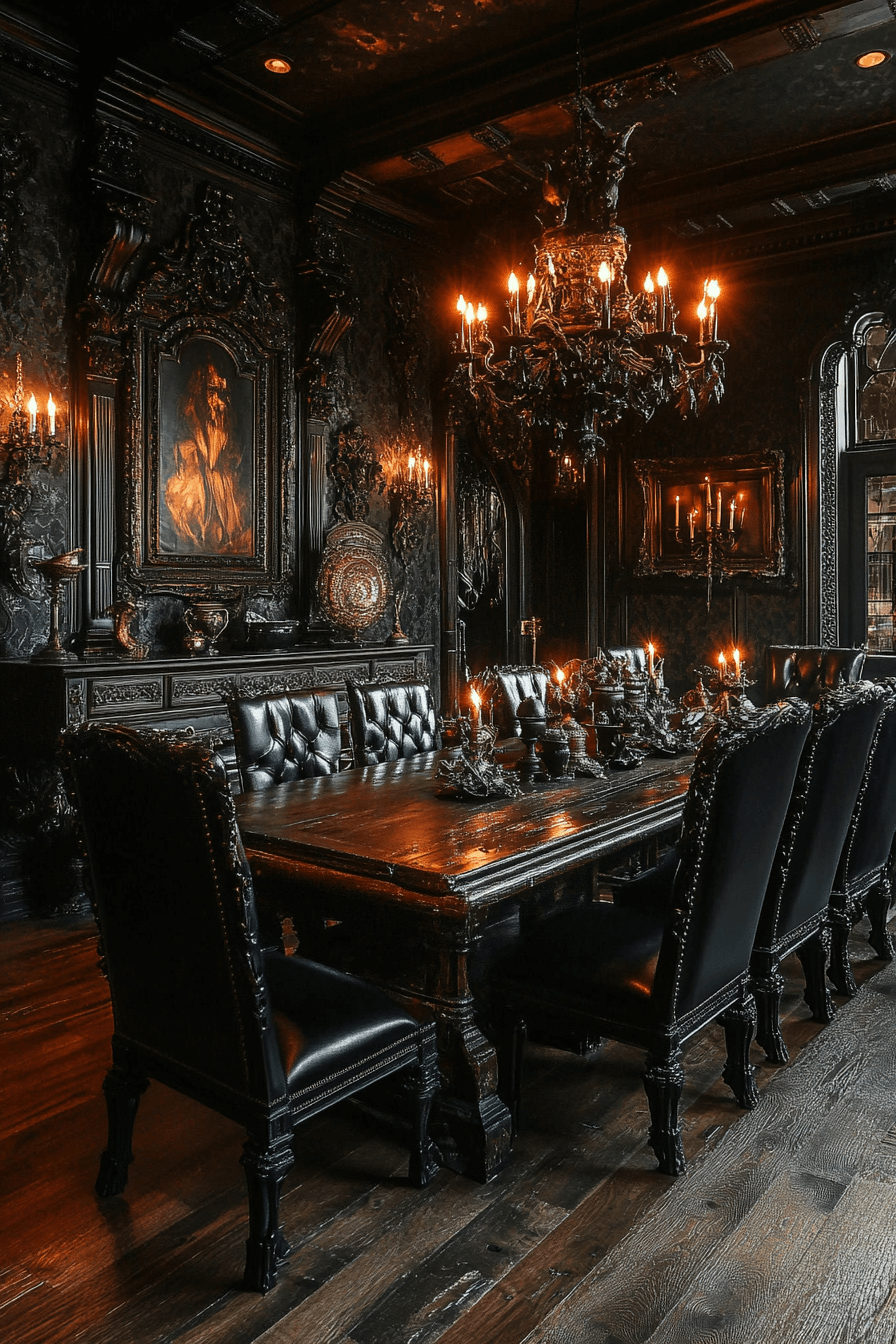 victorian gothic decor