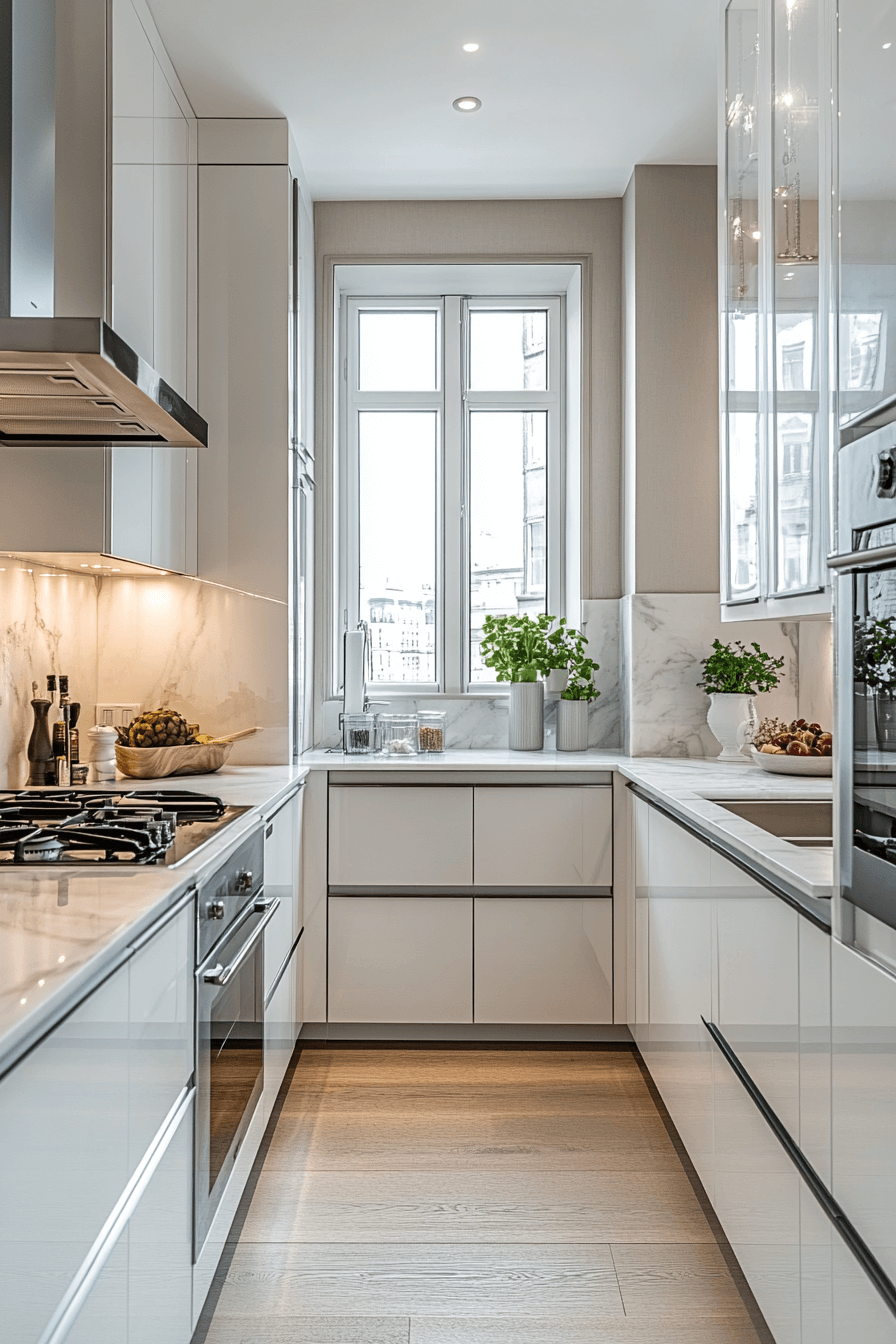small white kitchen