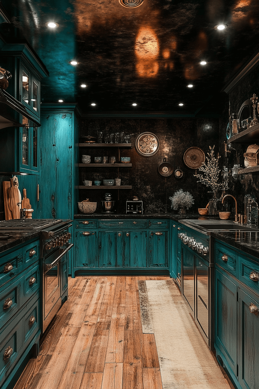 29 Whimsigoth Kitchen Makeovers for a Mystical Culinary Vibe whimsigoth kitchen
