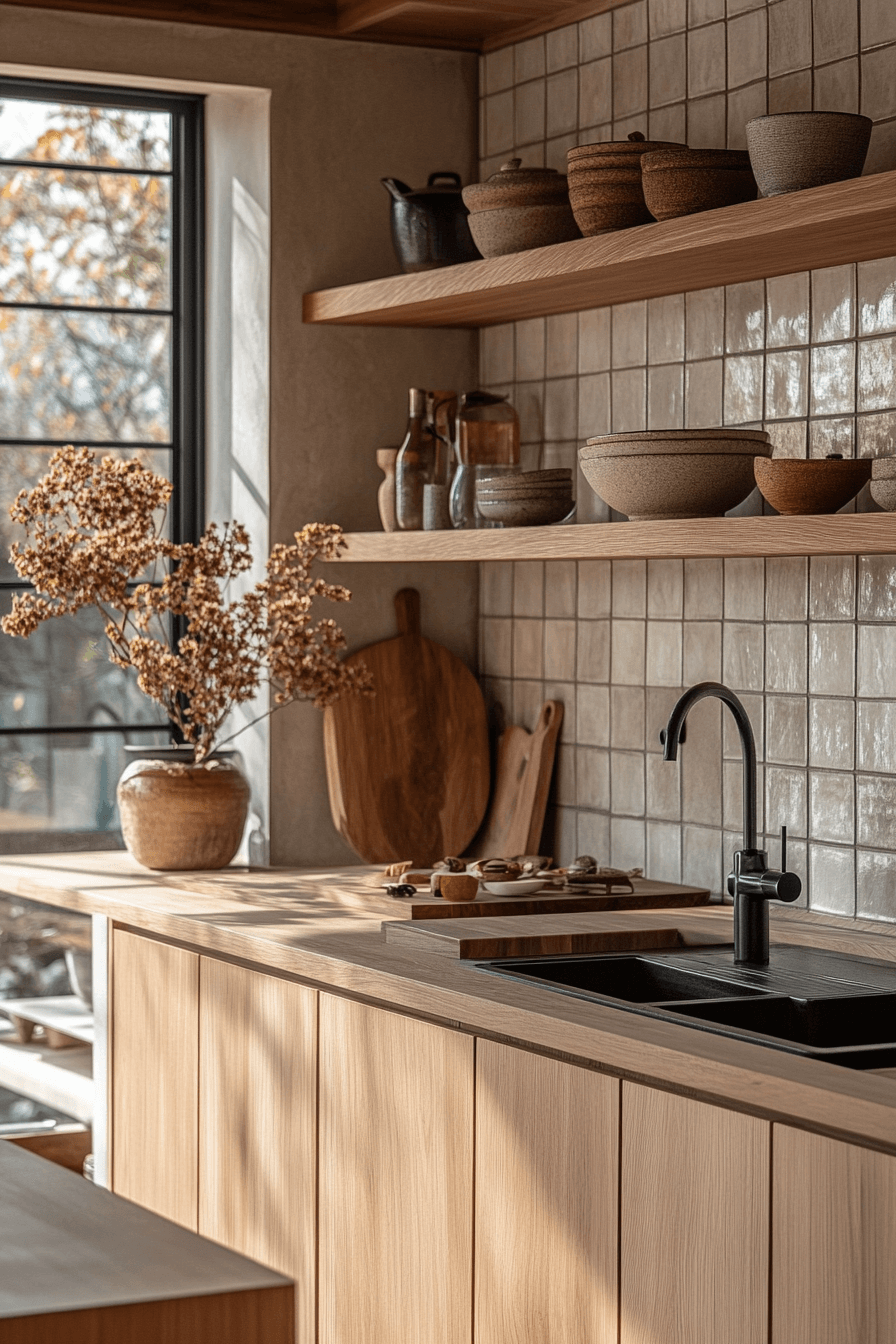 japandi style kitchen