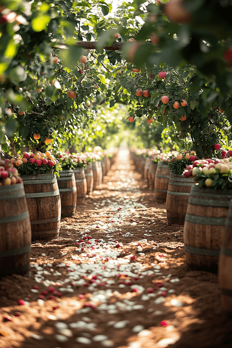 whimsical garden wedding