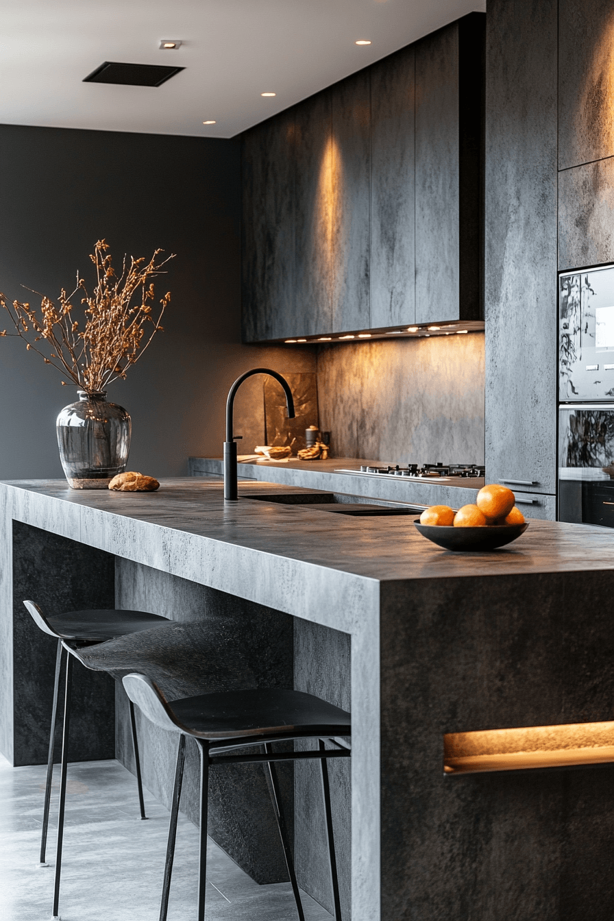grey kitchen