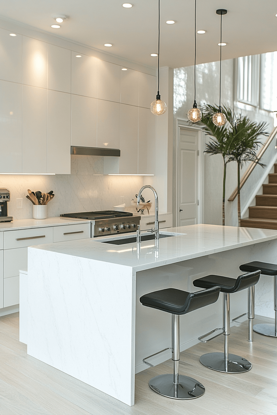 small white kitchen