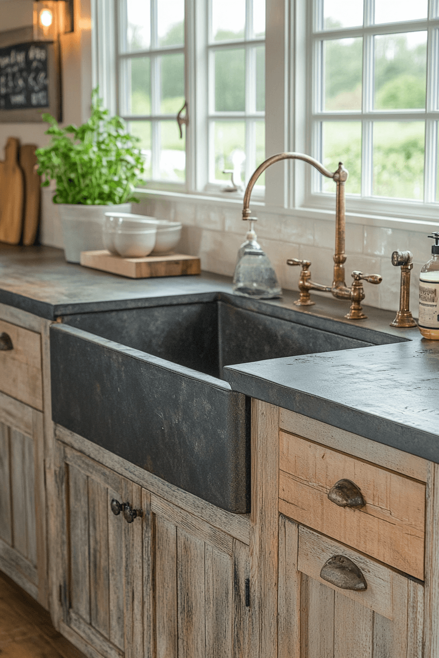 farmhouse kitchen cabinets
