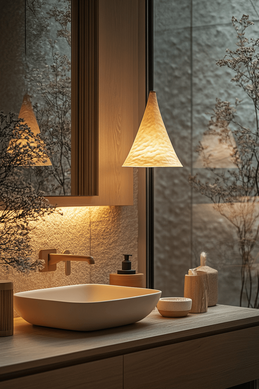 29 Japandi Bathroom Trends That Bring Harmony Home japandi bathroom