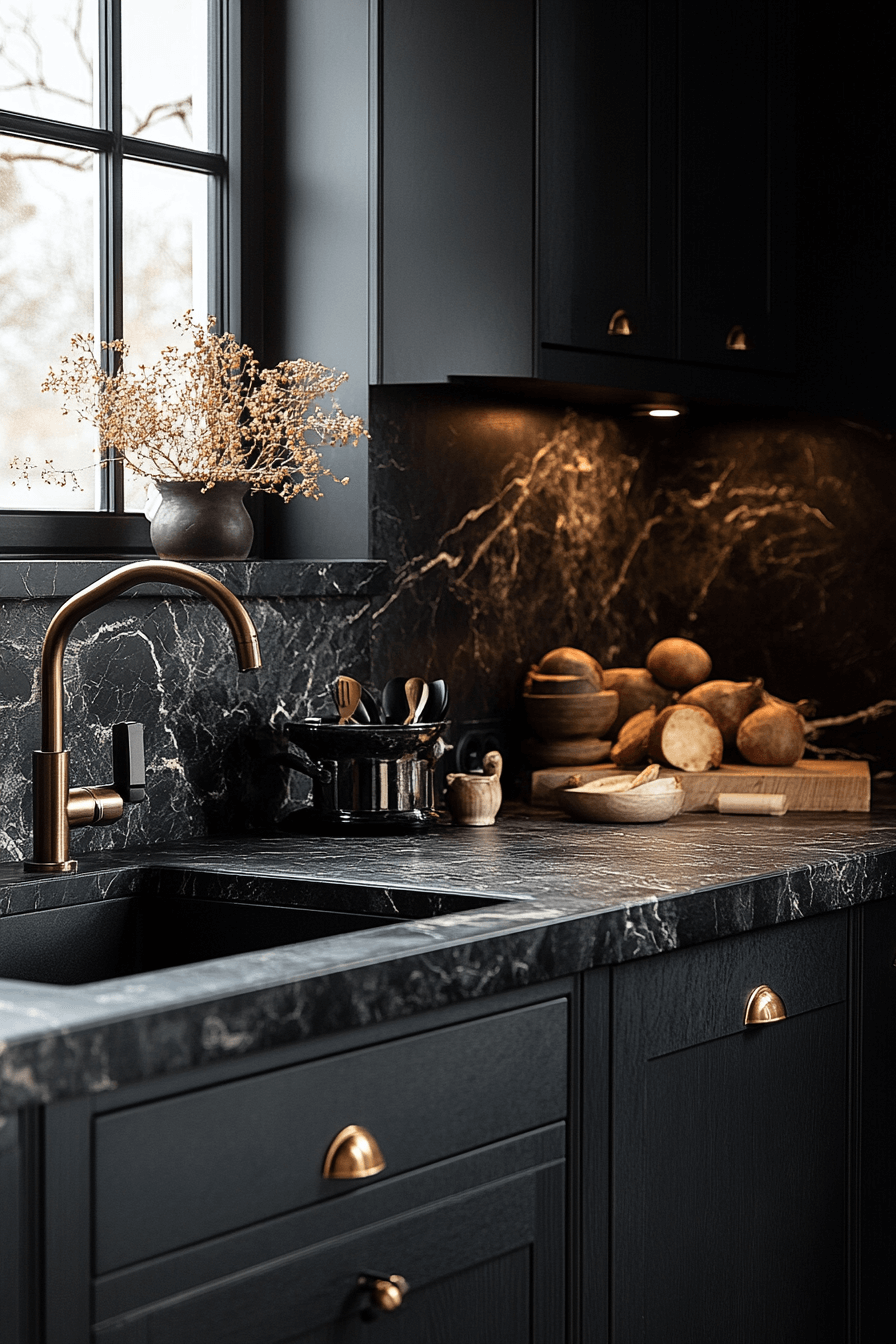 29 Whimsigoth Kitchen Makeovers for a Mystical Culinary Vibe whimsigoth kitchen