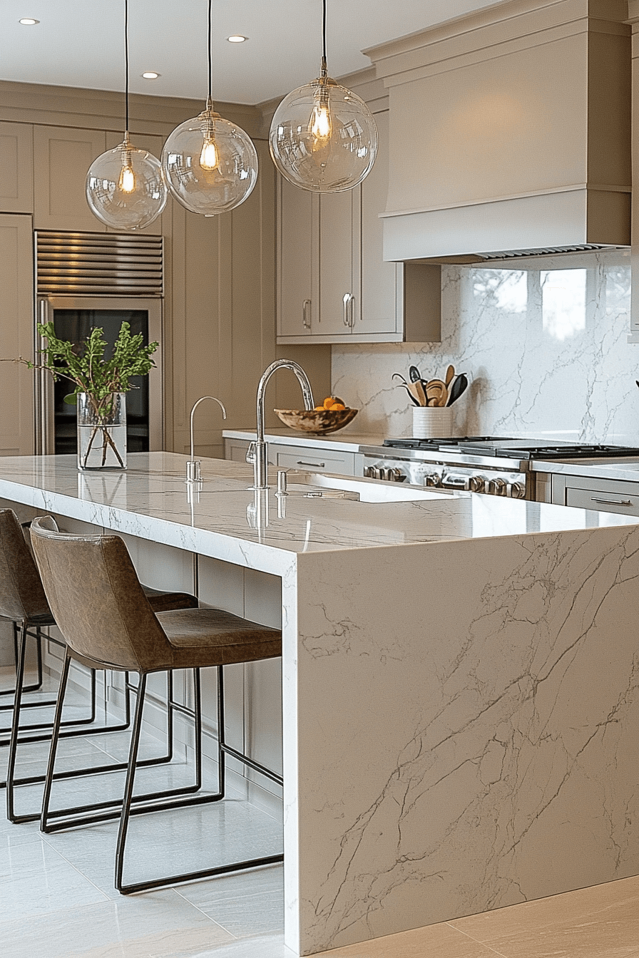 light taupe kitchen cabinets