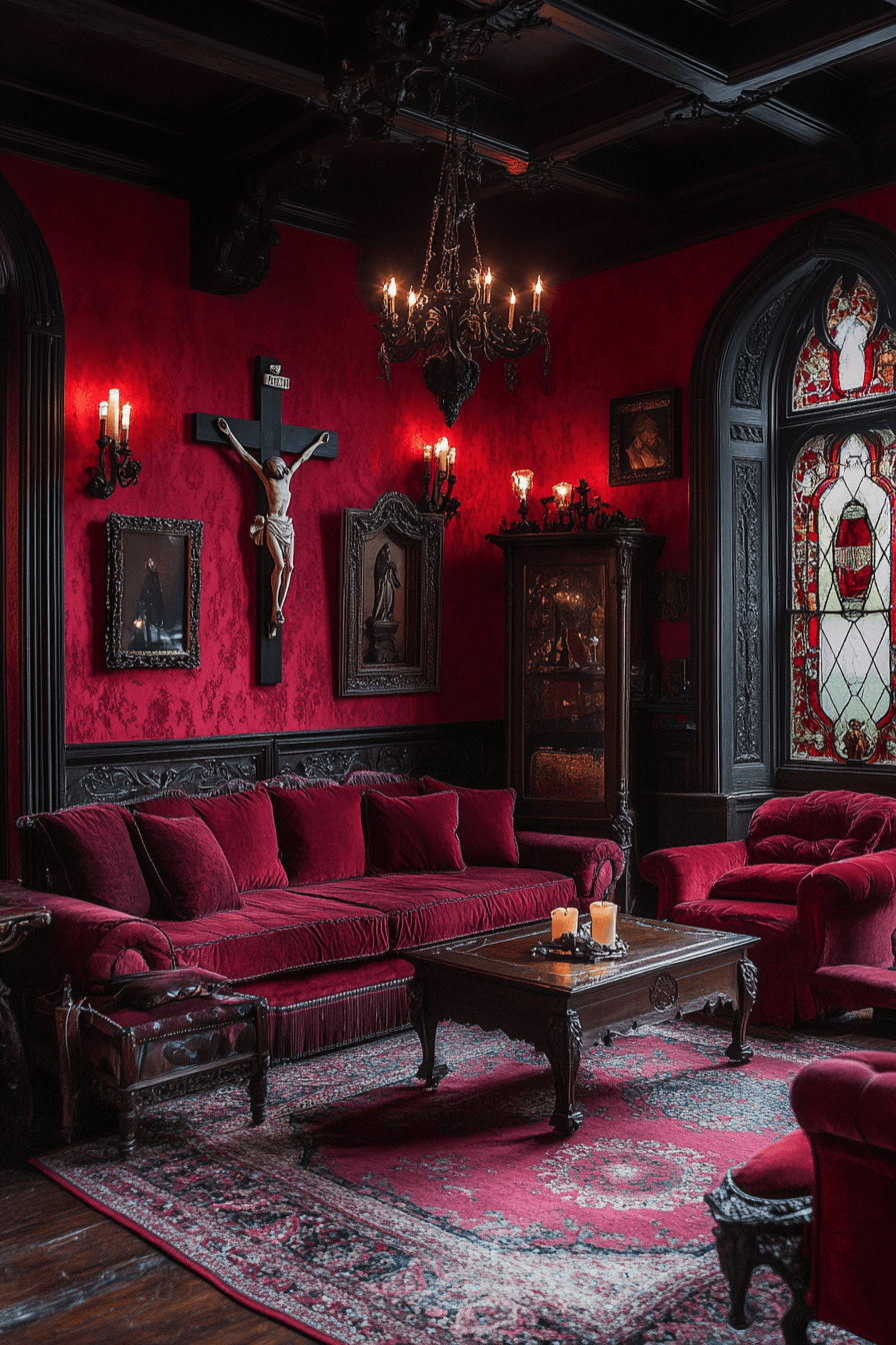 victorian gothic decor
