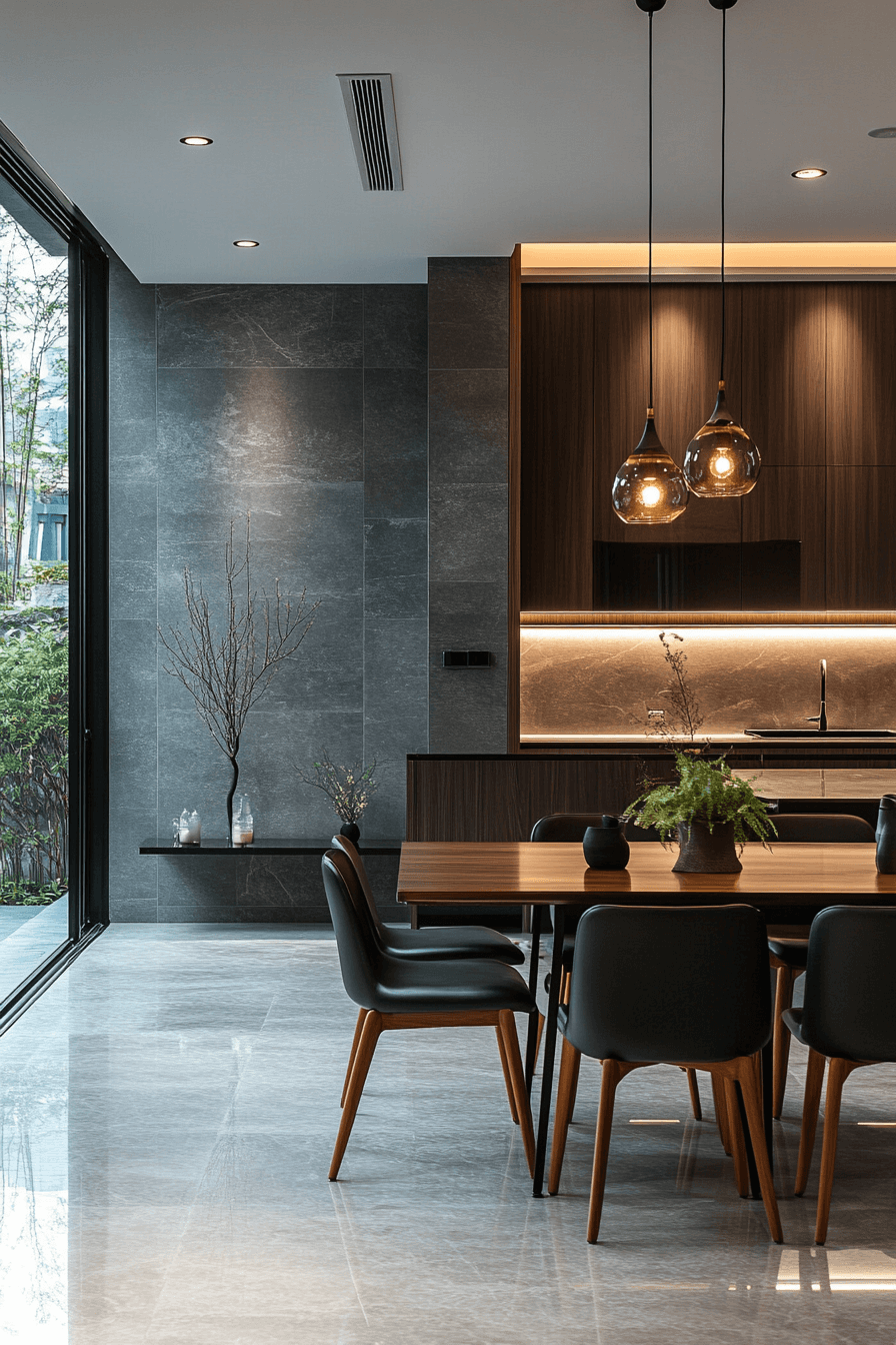 japandi dining room