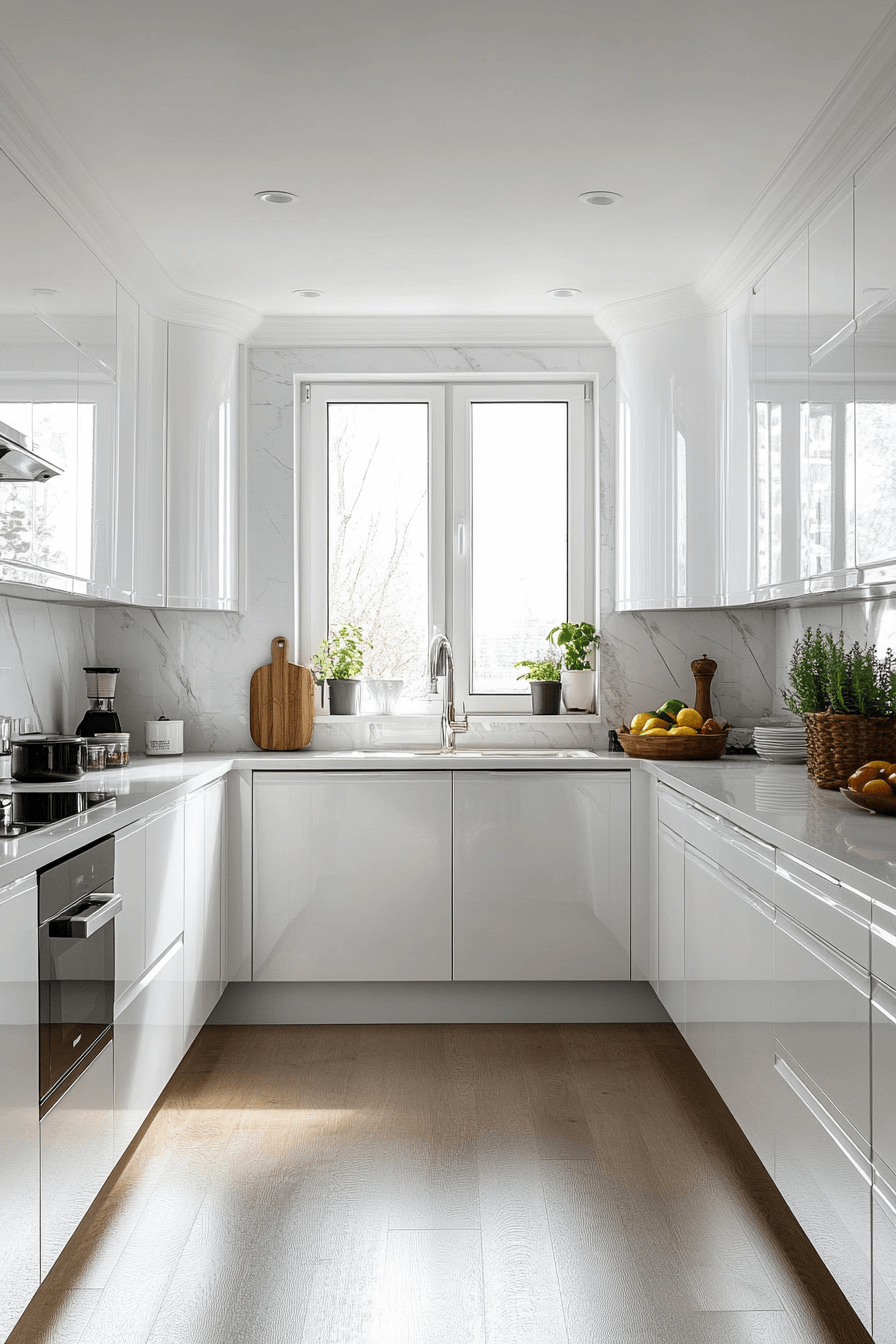 small white kitchen