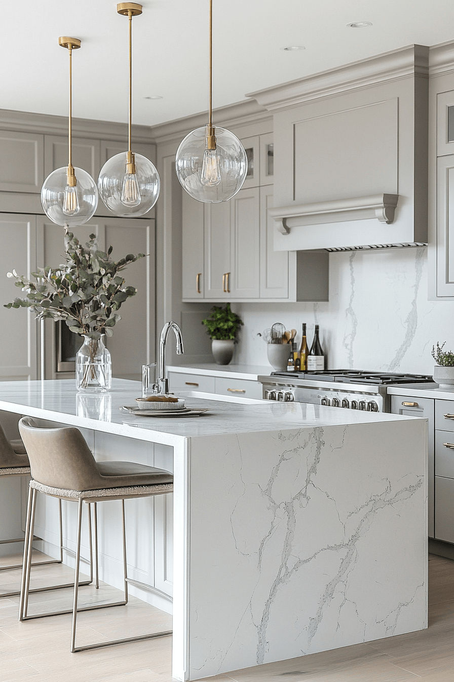 grey kitchen