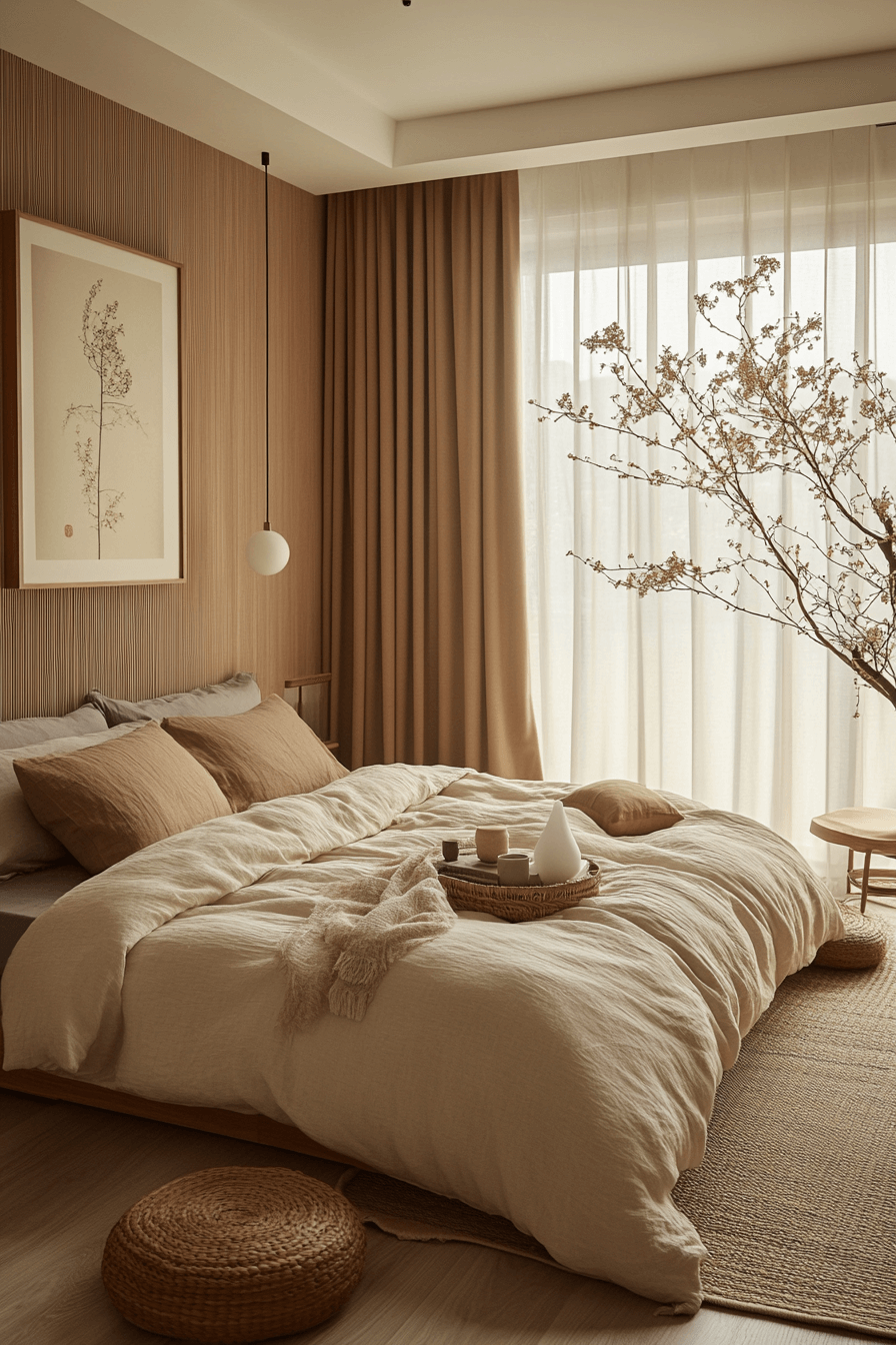 japandi bedroom