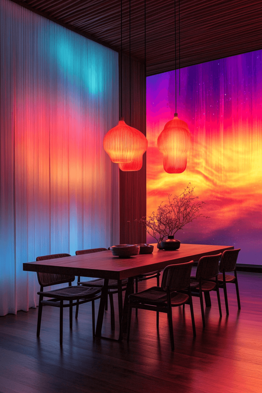 japandi dining room