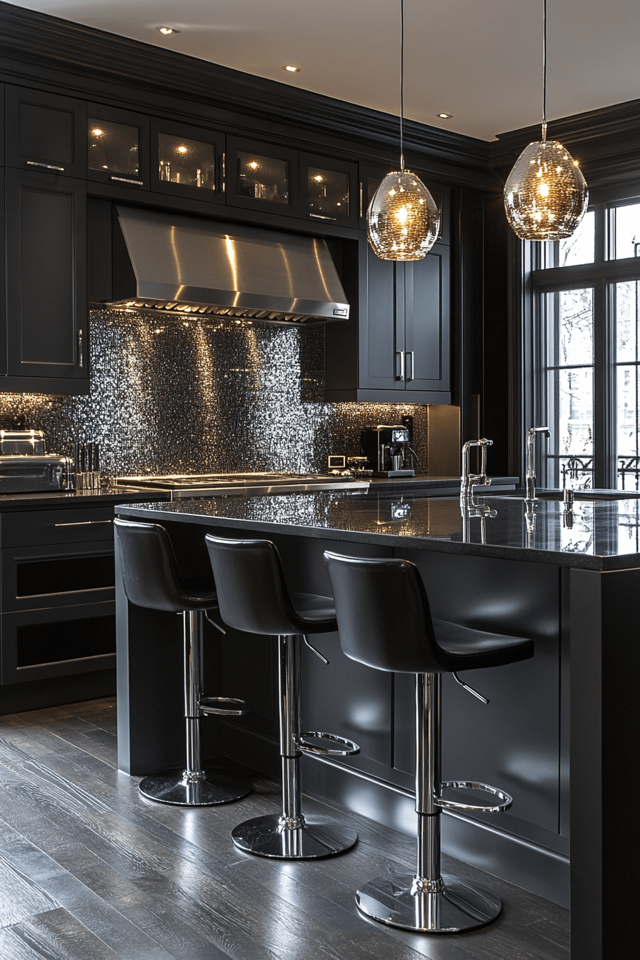 grey kitchen