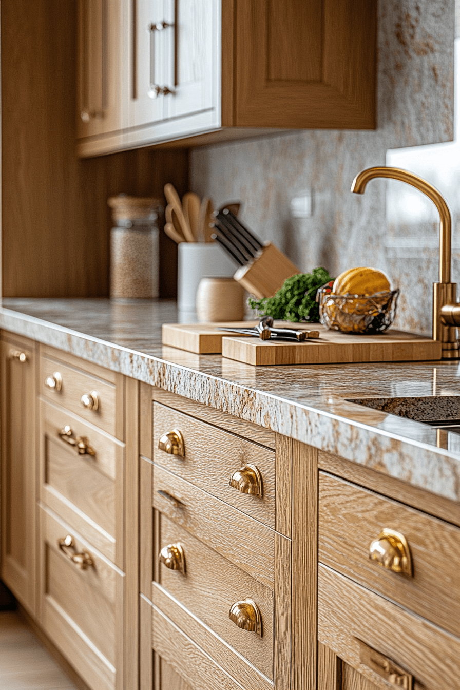 light wood kitchen cabinets