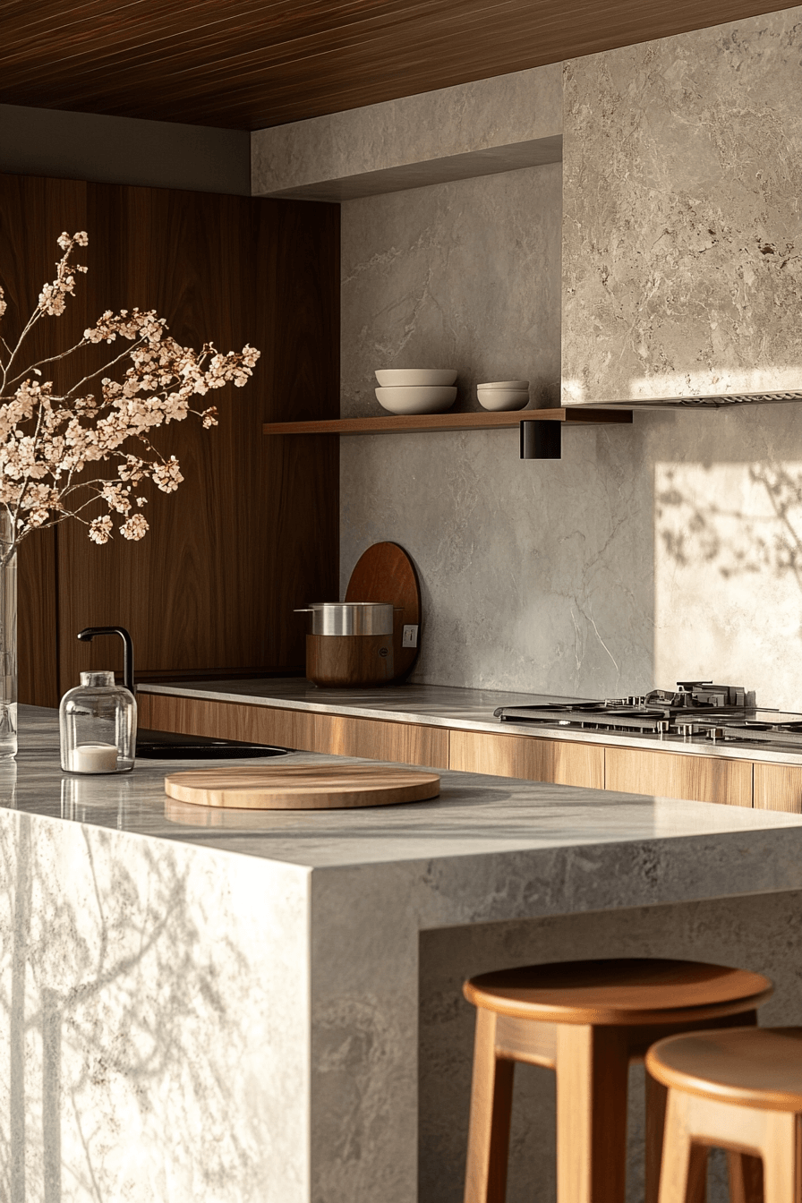 japandi style kitchen