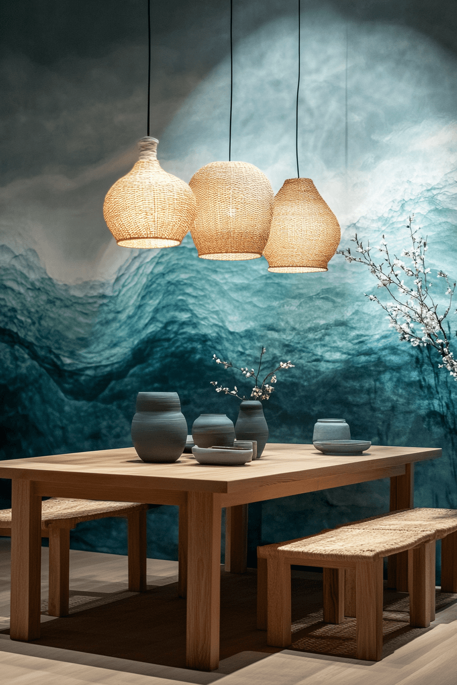 japandi dining room