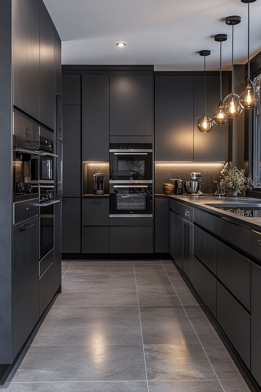 grey kitchen