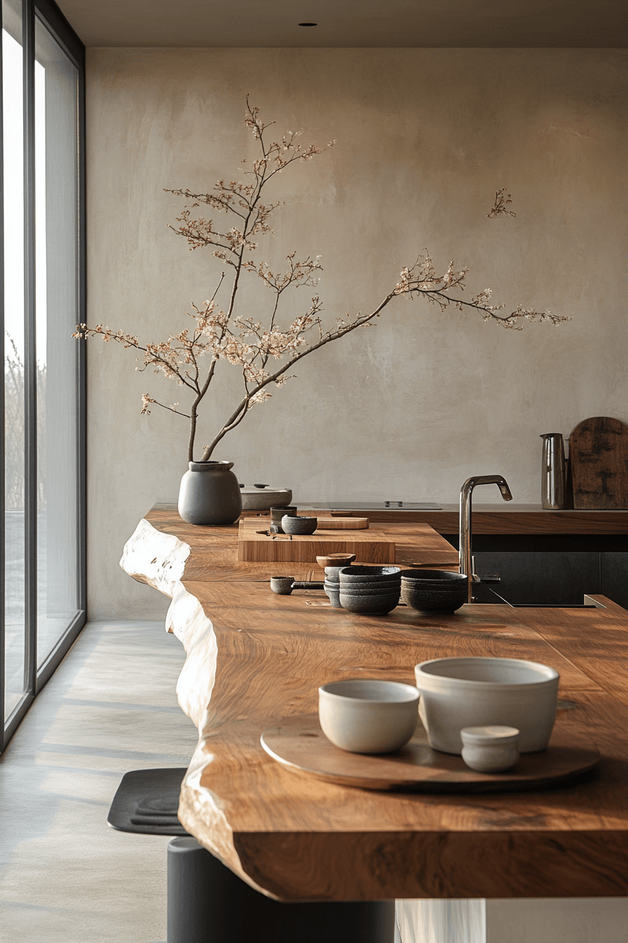 japandi style kitchen