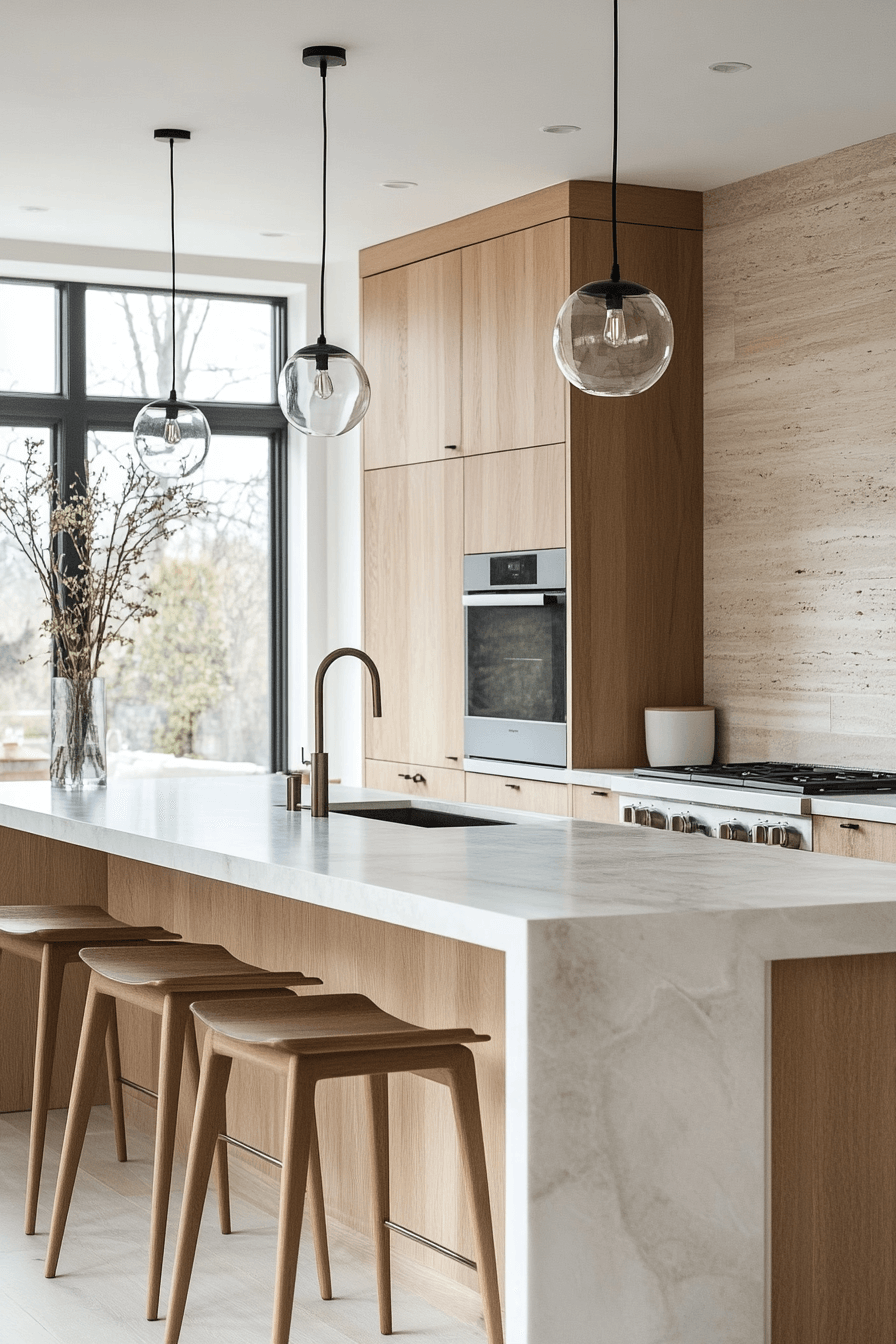29 White Oak Kitchen Cabinets That Pair Perfectly with Any Color Scheme white oak kitchen cabinets