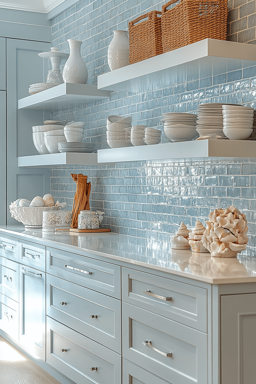 29 Blue and White Kitchen Makeovers That Wow Without the Fuss blue and white kitchen