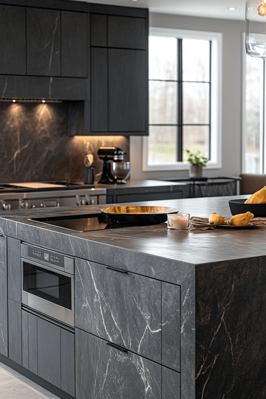 grey kitchen