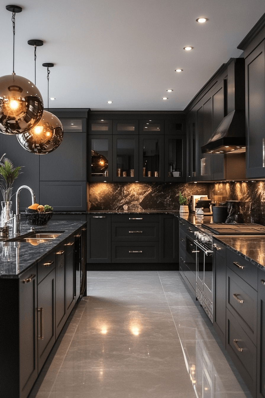 grey kitchen